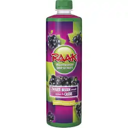 Albert Heijn Raak Vruchtensiroop zwarte bessen aanbieding