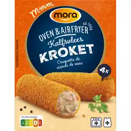 Albert Heijn Mora Oven & airfryer kalfsvlees kroketten aanbieding