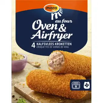 Albert Heijn Mora Oven & airfryer kalfsvlees kroketten aanbieding