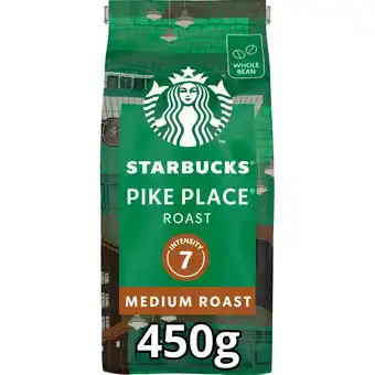 Albert Heijn Starbucks Pike place medium roast koffiebonen aanbieding