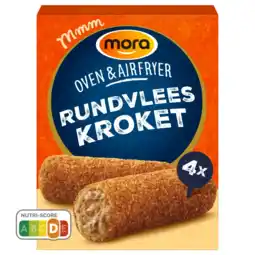 Albert Heijn Mora Oven & airfryer rundvlees kroketten aanbieding