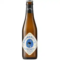 Albert Heijn Brouwerij 't IJ Vrijwit 0.5% aanbieding