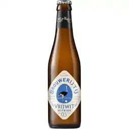 Albert Heijn Brouwerij 't IJ Vrijwit 0.5% aanbieding