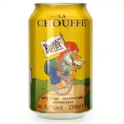 Albert Heijn La Chouffe Blond cool can aanbieding