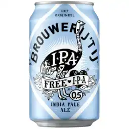 Albert Heijn Brouwerij 't IJ Free IPA 0.5% aanbieding