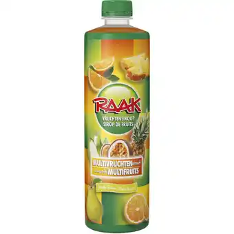 Albert Heijn Raak Vruchtensiroop multivruchten aanbieding