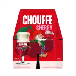 Albert Heijn Chouffe Cherry 4-pack aanbieding