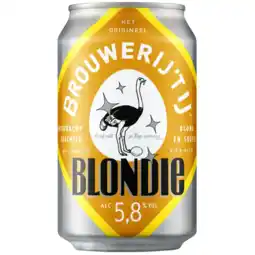 Albert Heijn Brouwerij 't IJ Blondie aanbieding