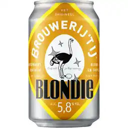 Albert Heijn Brouwerij 't IJ Blondie aanbieding