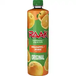 Albert Heijn Raak Vruchtensiroop sinaasappel aanbieding
