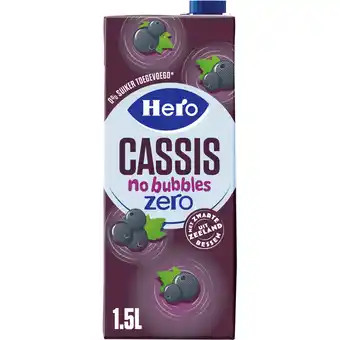 Albert Heijn Hero Cassis no bubbles zero aanbieding