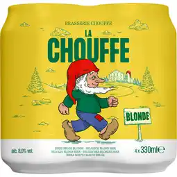 Albert Heijn La Chouffe Blond 4-pack aanbieding