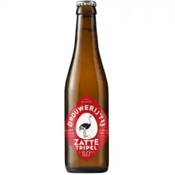 Albert Heijn Brouwerij 't IJ Zatte tripel aanbieding