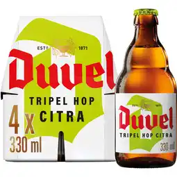 Albert Heijn Duvel Tripel hop citra 4-pack aanbieding