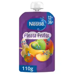 Albert Heijn Nestlé Fiesta fruits knijpfruit appel 12m+ aanbieding