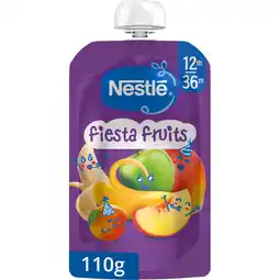 Albert Heijn Nestlé Fiesta fruits knijpfruit appel 12m+ aanbieding