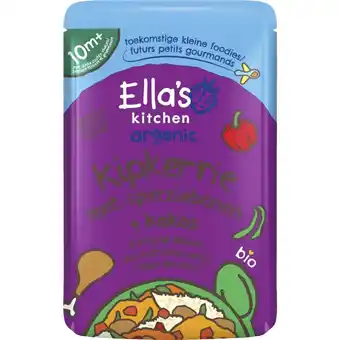 Albert Heijn Ella's kitchen Kipkerrie met sperziebonen en kokos 10m+ aanbieding