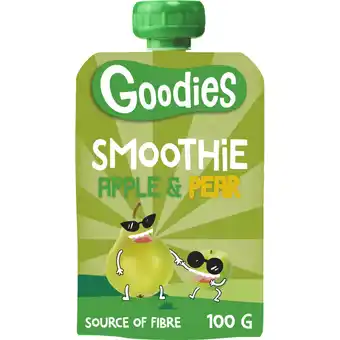 Albert Heijn Goodies Knijpfruit smoothie appel & peer 3+ aanbieding