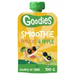 Albert Heijn Goodies Knijpfruit smoothie abrikoos & appel 3+ aanbieding
