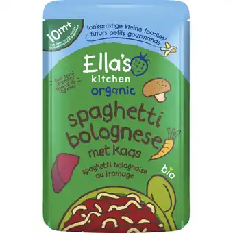 Albert Heijn Ella's kitchen Spaghetti bolognese met kaas 10m+ aanbieding
