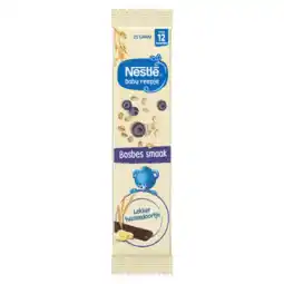 Albert Heijn Nestlé Baby reepje bosbes smaak 12m+ aanbieding
