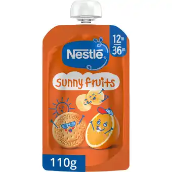 Albert Heijn Nestlé Sunny fruits knijpfruit banaan 12m+ aanbieding