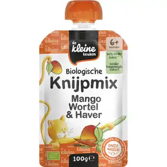 Albert Heijn De Kleine Keuken Knijpmix mango wortel & haver 6m+ aanbieding