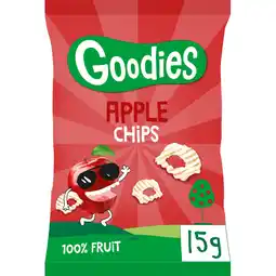 Albert Heijn Goodies Snack apple chips 3+ jaar aanbieding