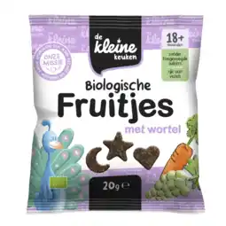 Albert Heijn De Kleine Keuken Biologische fruitjes met wortel 18m+ aanbieding