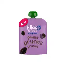 Albert Heijn Ella's kitchen Biolgische pruimen 4m+ aanbieding
