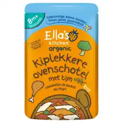 Albert Heijn Ella's kitchen Kiplekkere ovenschotel met tijm 8m+ aanbieding