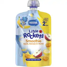 Albert Heijn Nestlé Little Rockets Knijpfruit banaan 2+ aanbieding