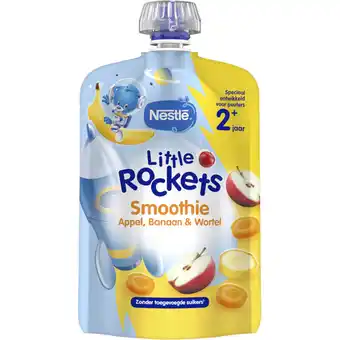 Albert Heijn Nestlé Little Rockets Knijpfruit banaan 2+ aanbieding