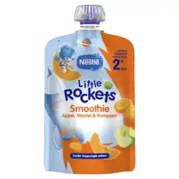 Albert Heijn Nestlé Little Rockets Knijpfruit pompoen 2+ aanbieding