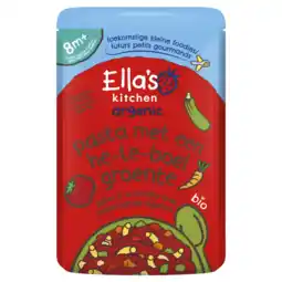 Albert Heijn Ella's kitchen Pasta met een heleboel groente 8m+ bio aanbieding
