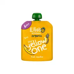 Albert Heijn Ella's kitchen Fruit smoothie the yellow one 6m+ bio aanbieding