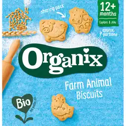 Albert Heijn Organix Boerderijdieren koekjes 12m+ aanbieding