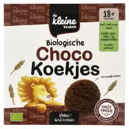 Albert Heijn De Kleine Keuken Biologische chocokoekjes 18m+ aanbieding