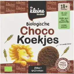 Albert Heijn De Kleine Keuken Biologische chocokoekjes 18m+ aanbieding