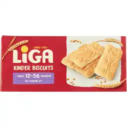 Albert Heijn Liga Kinder biscuits vanaf 12-36 maanden aanbieding