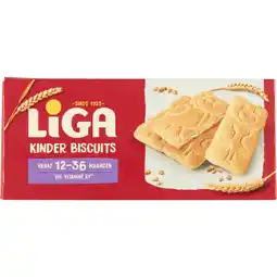 Albert Heijn Liga Kinder biscuits vanaf 12-36 maanden aanbieding