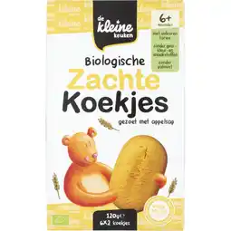 Albert Heijn De Kleine Keuken Biologische zachte koekjes 6m+ aanbieding
