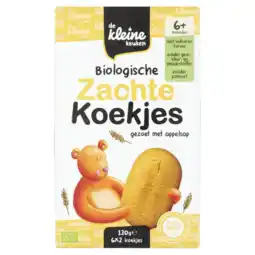 Albert Heijn De Kleine Keuken Biologische zachte koekjes 6m+ aanbieding