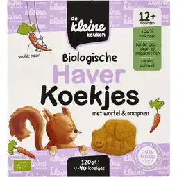 Albert Heijn De Kleine Keuken Biologische haverkoekjes 12m+ aanbieding