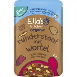 Albert Heijn Ella's kitchen Hartverwarmende runderstoof 8m+ bio aanbieding