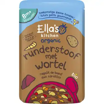 Albert Heijn Ella's kitchen Hartverwarmende runderstoof 8m+ bio aanbieding