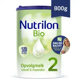 Albert Heijn Nutrilon Bio 2 opvolgmelk 6+ maanden aanbieding