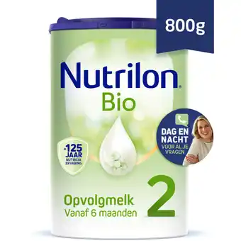 Albert Heijn Nutrilon Bio 2 opvolgmelk 6+ maanden aanbieding