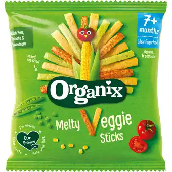 Albert Heijn Organix Veggie groente sticks 7m+ aanbieding