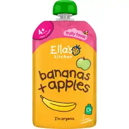 Albert Heijn Ella's kitchen Bananas + apples 4m+ aanbieding